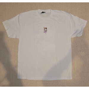 Men's HUF White Camo Short Sleeve Tee XL